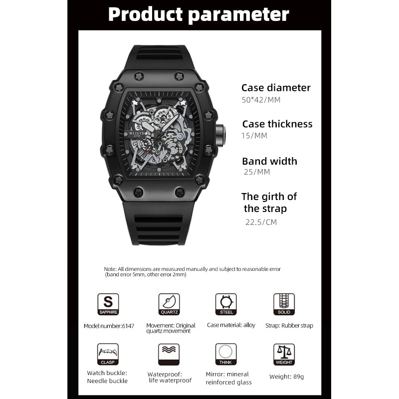 New Brand Men's Watch Fashion Automatic Movement