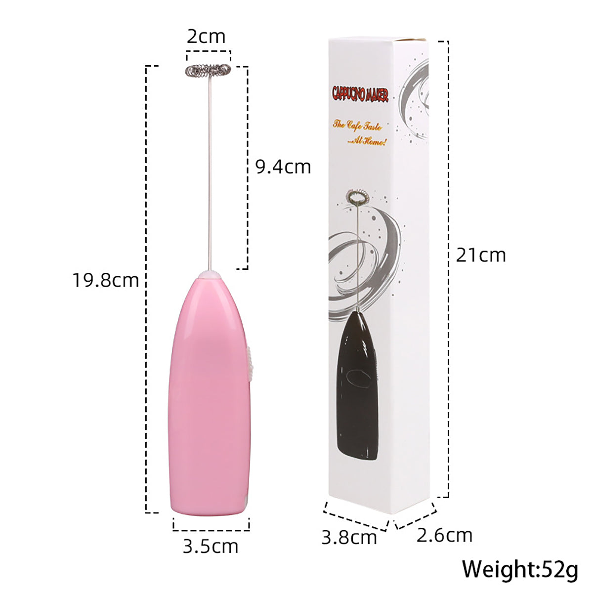 Mini Portable Handheld Electric Egg Beater Mixer Coffee Whisk Blender