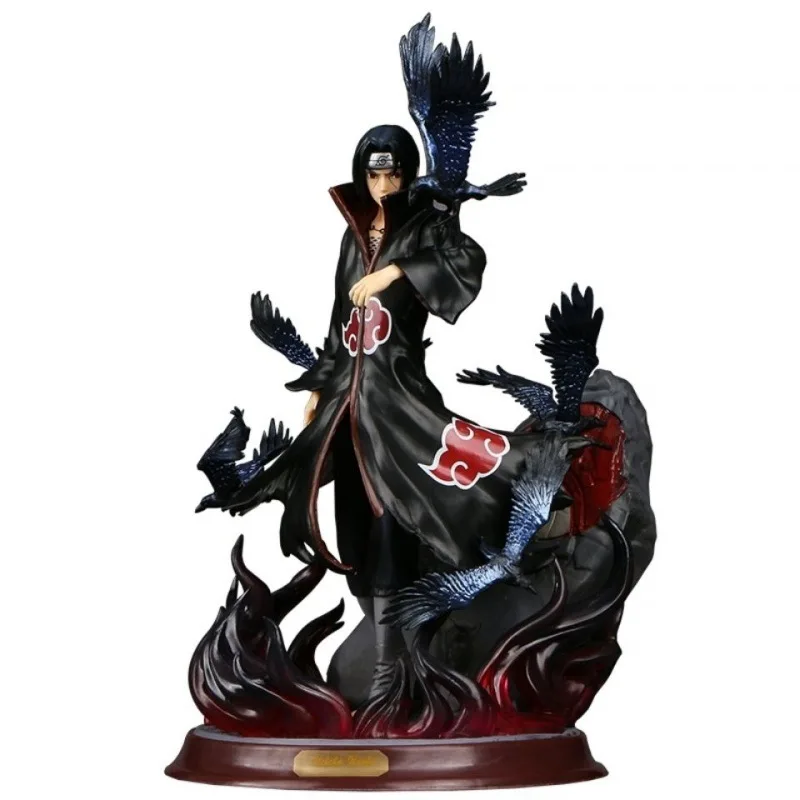 28cm Popular Naruto Anime Model Uchiha Itachi Statue Toy