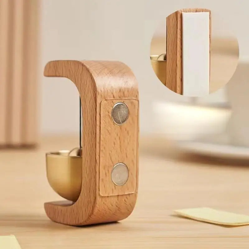 Wood Doorbell Chime Magnetic Landscape
