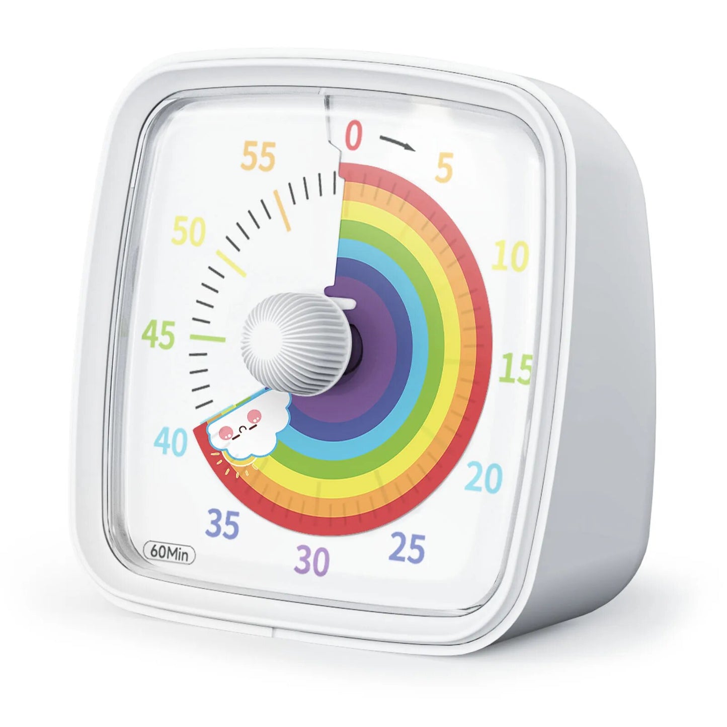 Visual Timer with Night Light, 60-Minute Countdown Timer