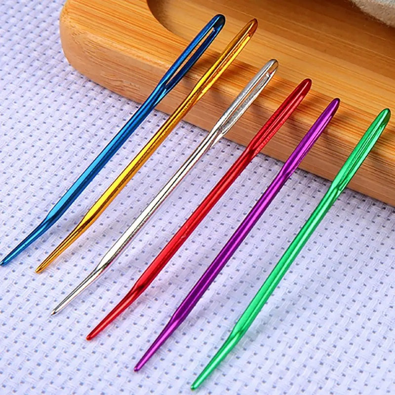 Knitting Yarn Needle Set Bent Tip Tapestry Needles