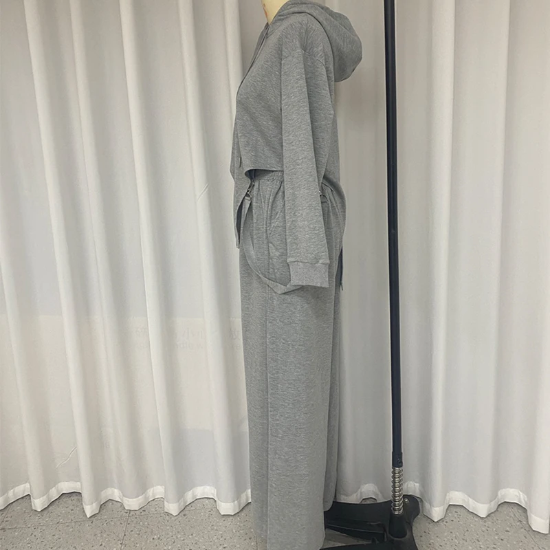 Waytobele Autumn 2 Piece Set Women Casual Simple Solid