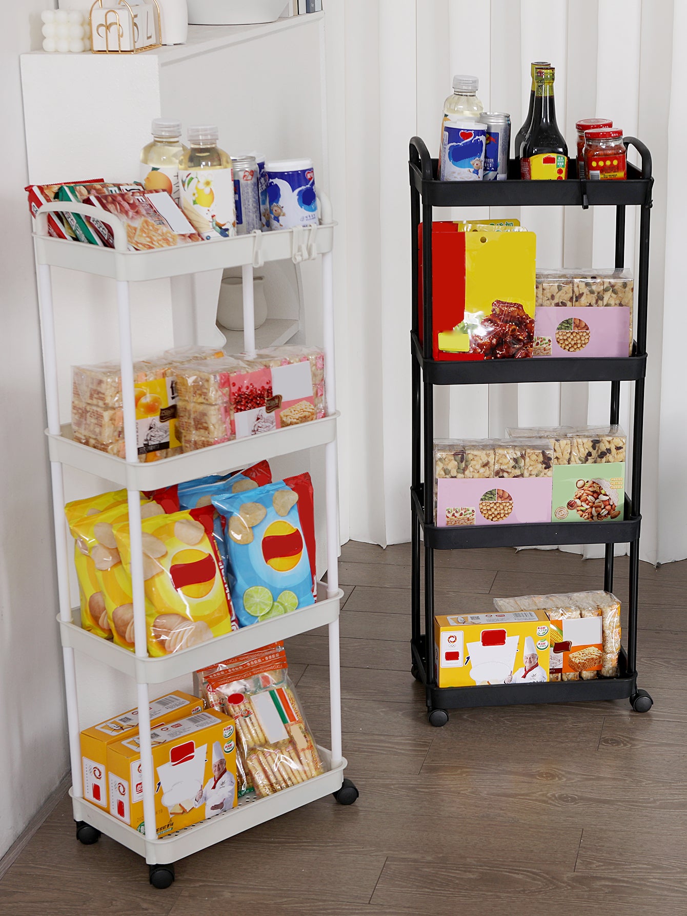 Household Multi-layer Small Cart Storage Rack