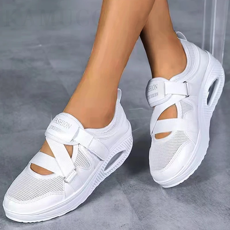 2023 Cushion Platform Shoes Women Casual Shoes