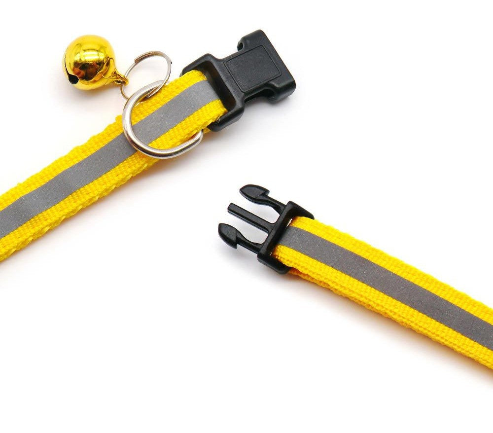 2Pcs/Pack 12 Colors Reflective Adjustable Cats And Small Dogs