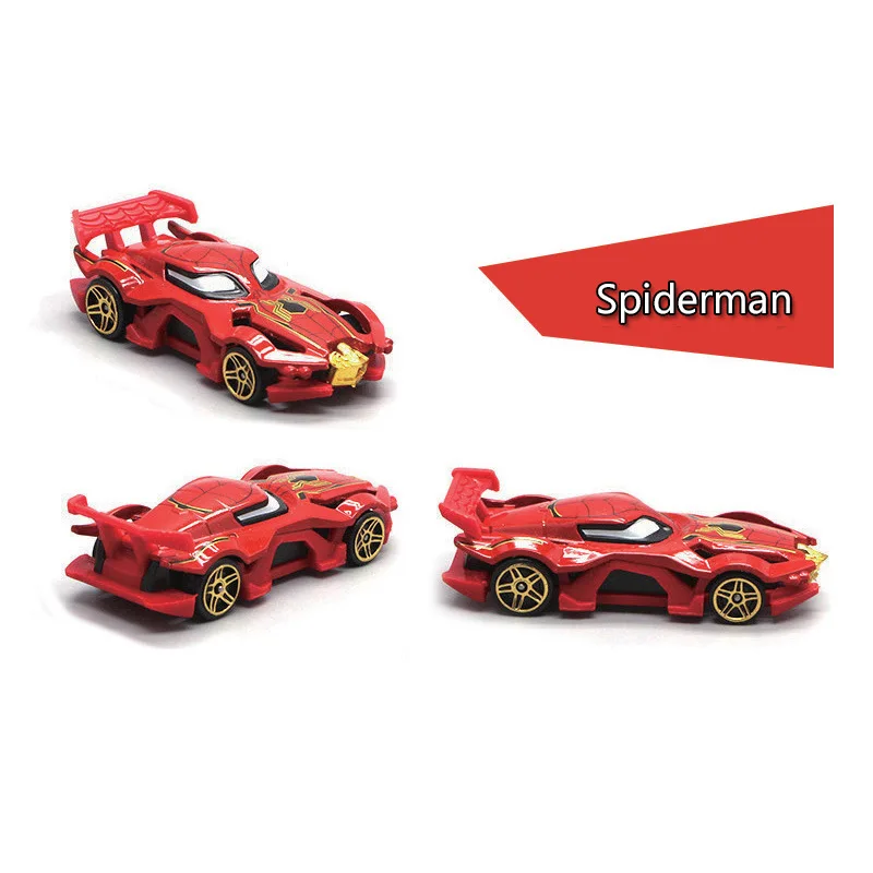 Disney Marvel Superhero Alloy Racing Car Set