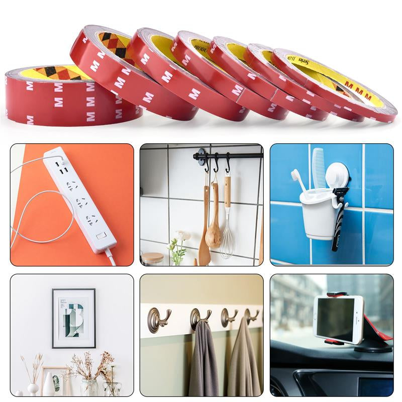 3/M Long Extra Strong Double Sided Tape Adhesive 6mm