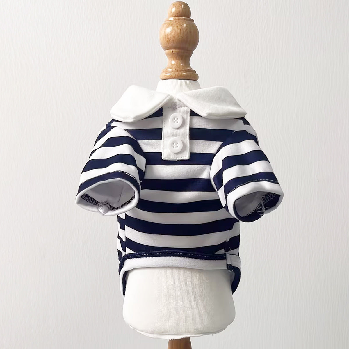Dog Clothes Teddy York Shire Polo Shirt Summer Dress Striped