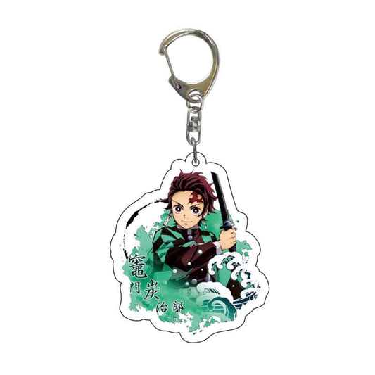 Anime Demon Slayer Keychain Cartoon