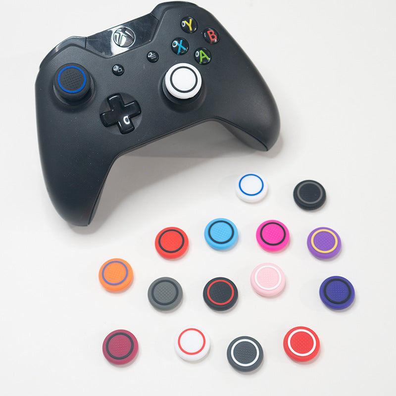 4pcs Soft Silicone Joystick Thumb Grips Protector Rocker Cap