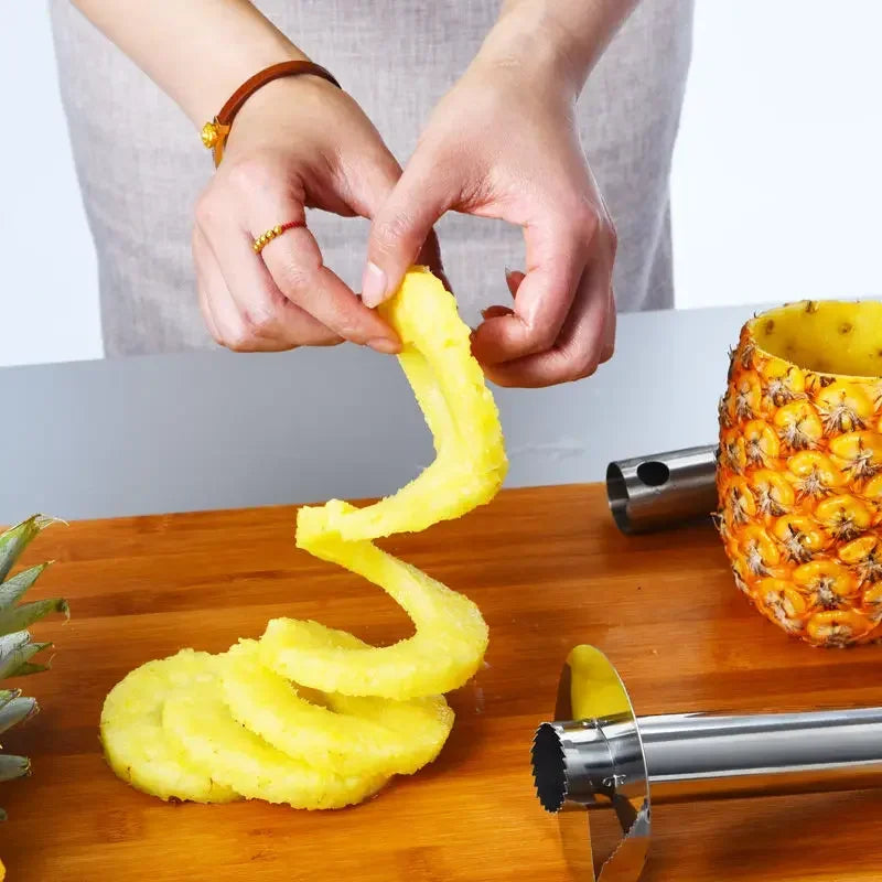 Stainless Steel Pineapple Silcer Peeler Fruit Corer Slicer