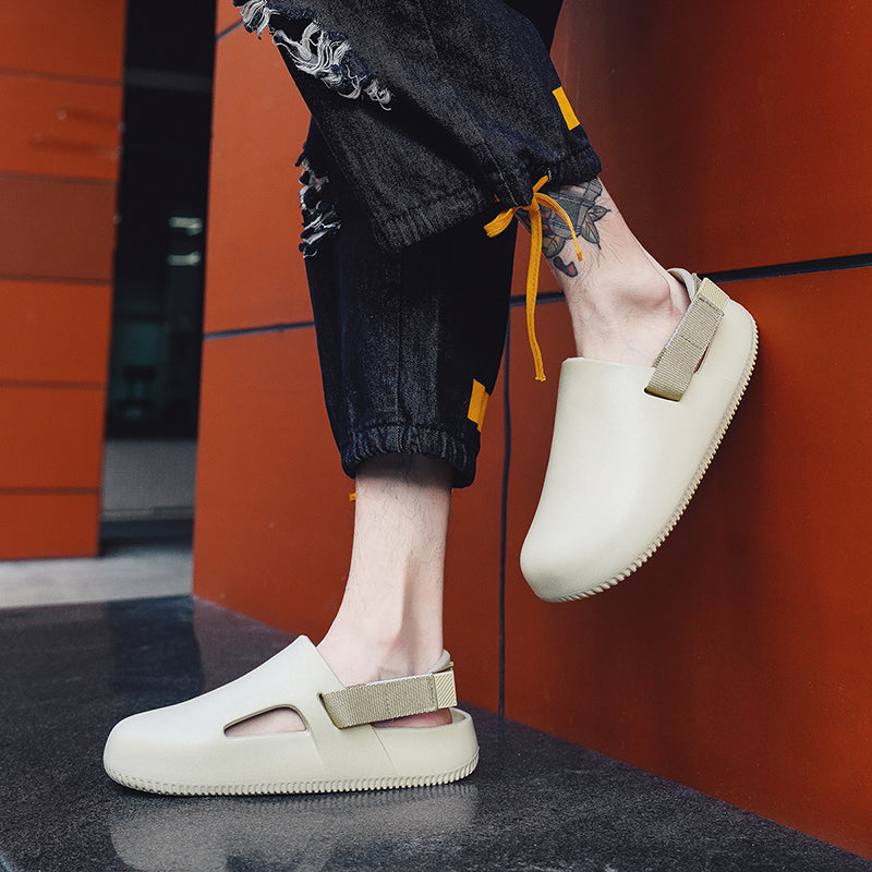 Men's Street Stytle Shoes Summer Outdoor Slippers