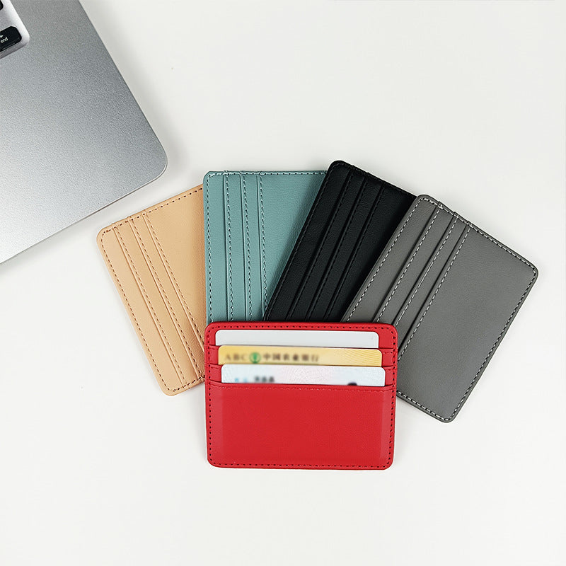 PU Leather ID Card Case