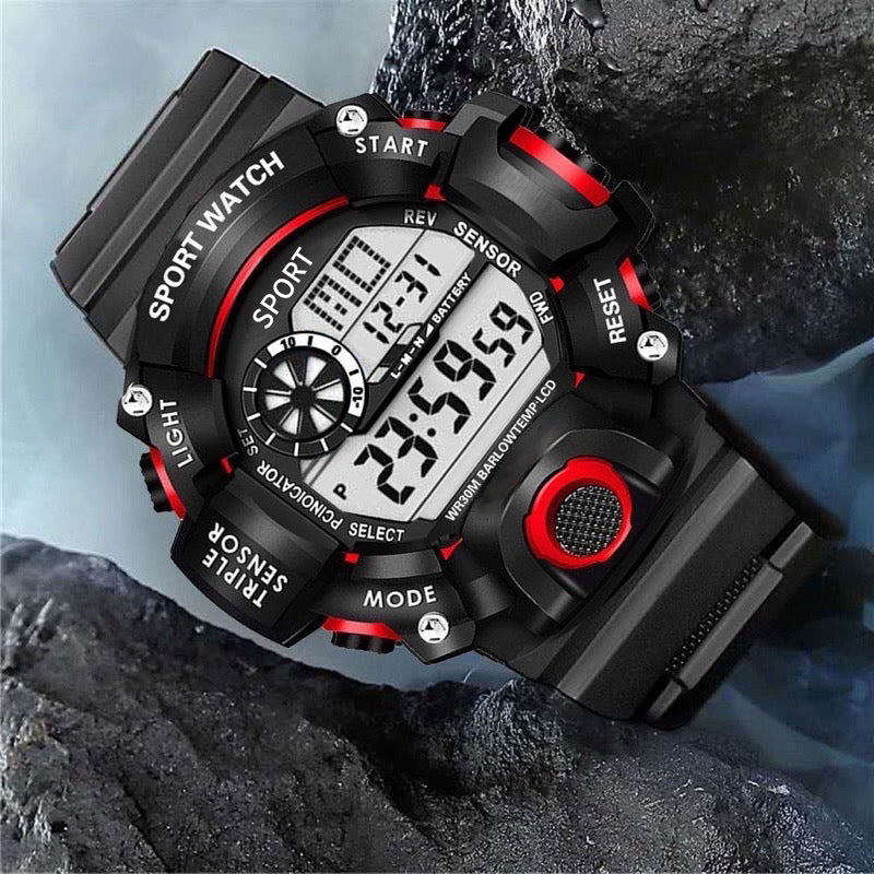Men's watch digital sports electronic watch