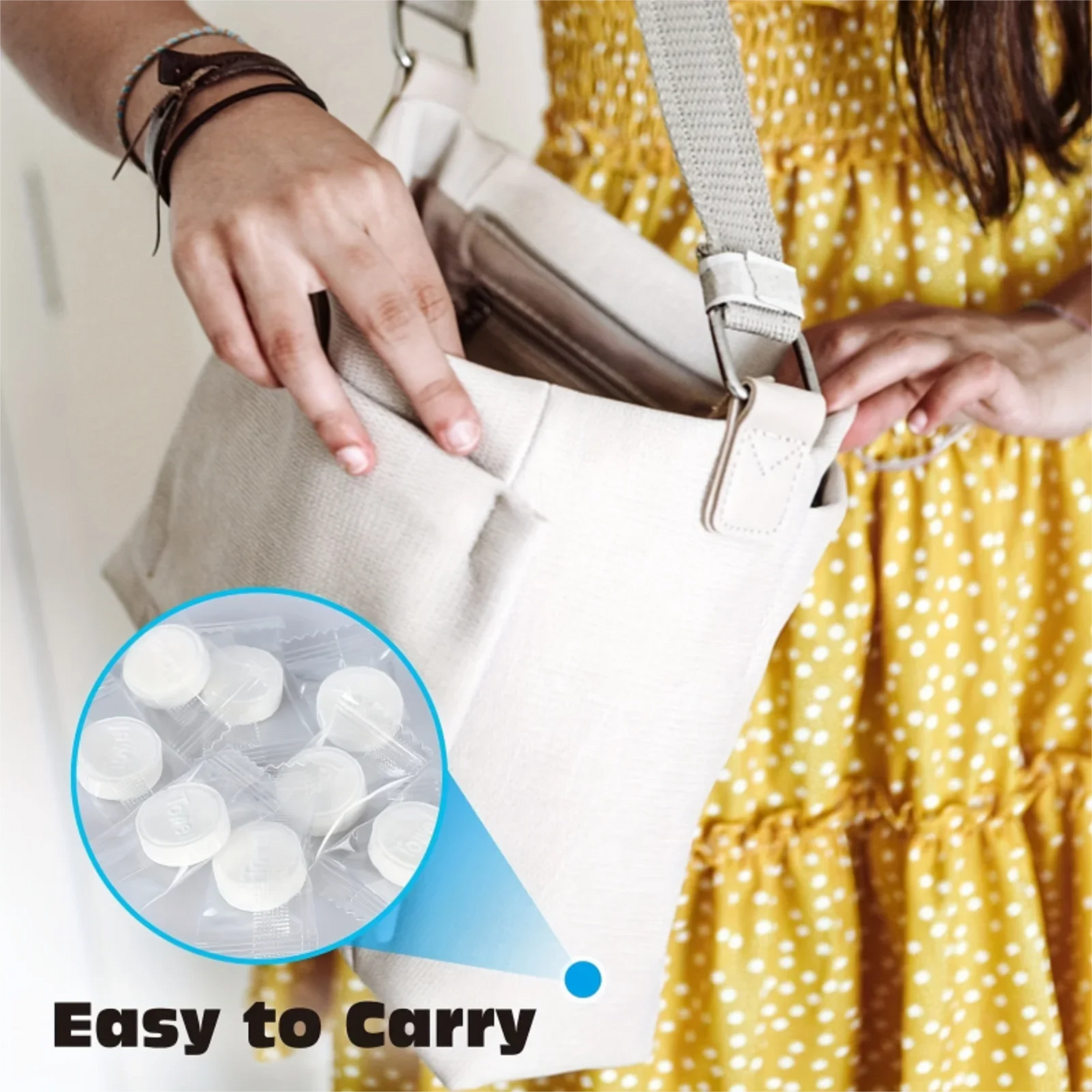 150pcs Portable Compressed Towel Disposable