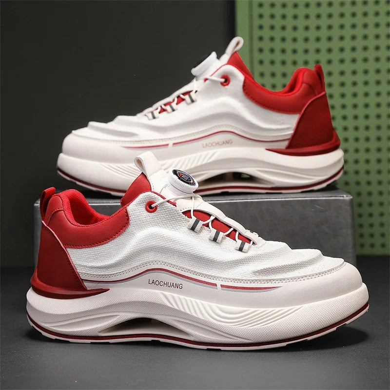 Spring New Men's Casual Sports Shoes Trendy Thick