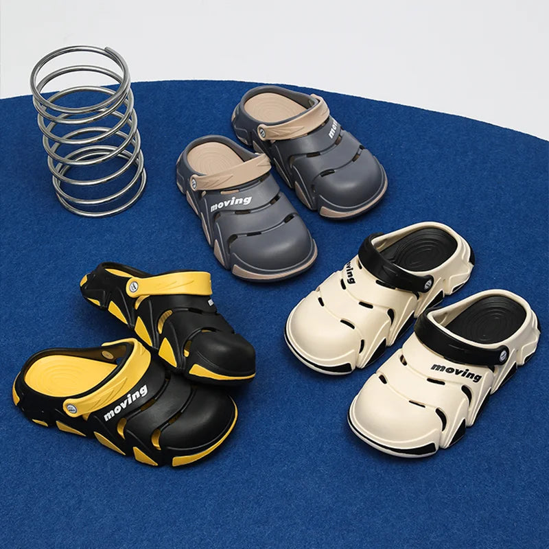 Men Summer Non-Slip EVA Slippers Male Outdoor Beach Casual