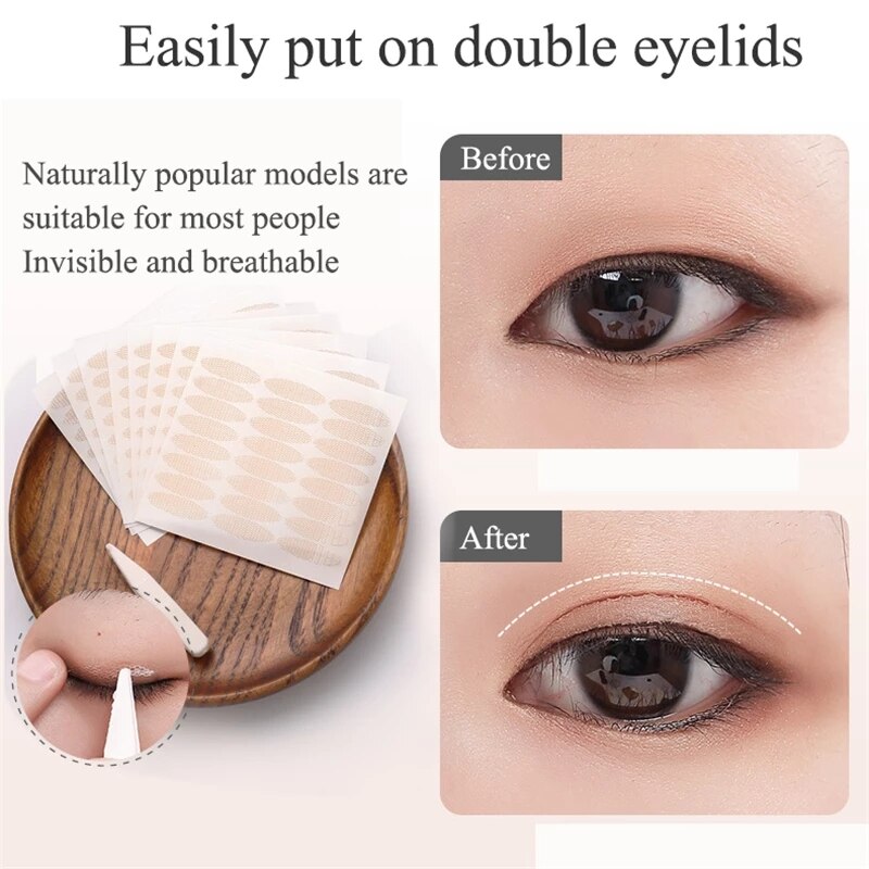 Double Fold Eyelid Tape Sticker Lace