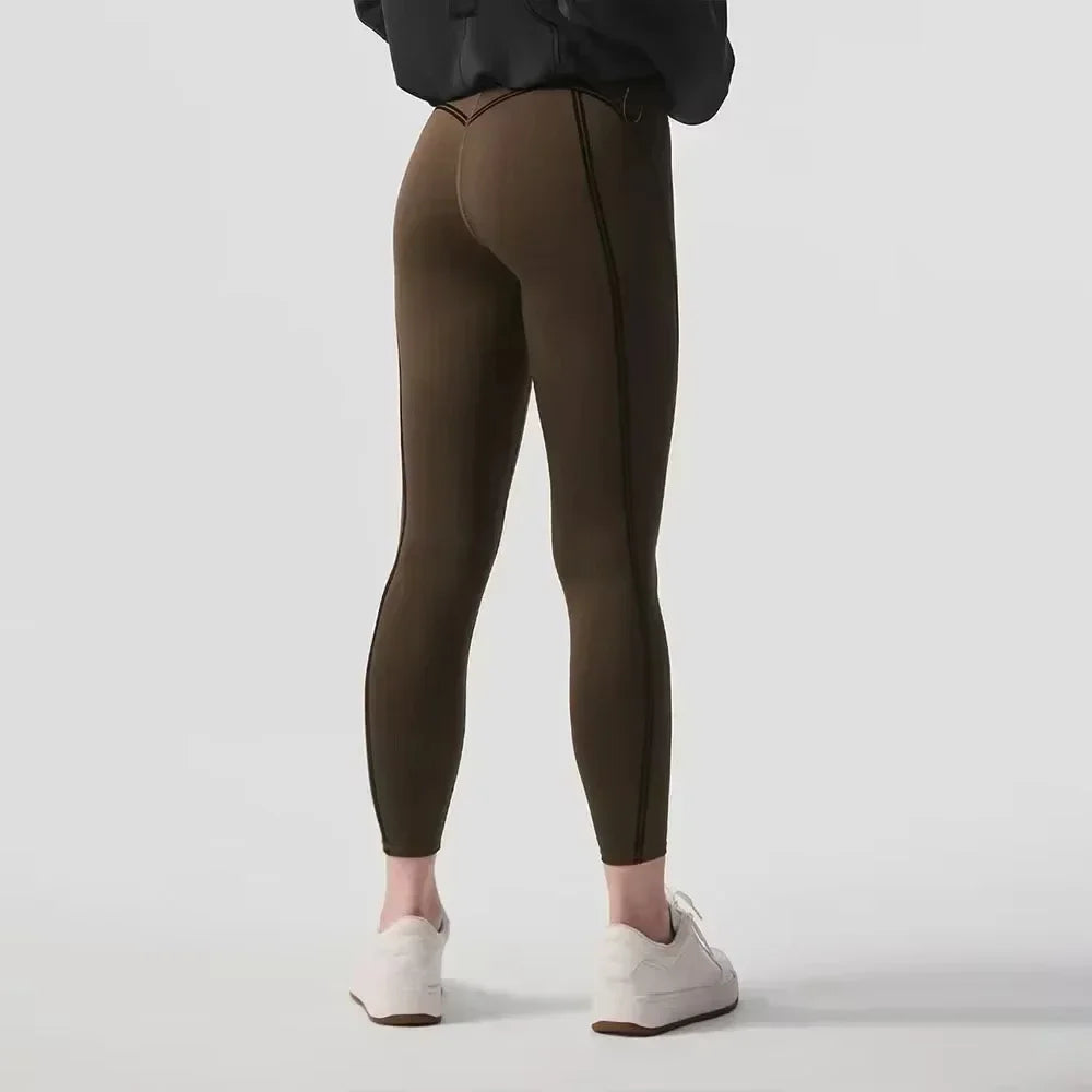 Yoga Bra Gym Set Leggings 7/8 Breasted Smooth and comfortable Sports