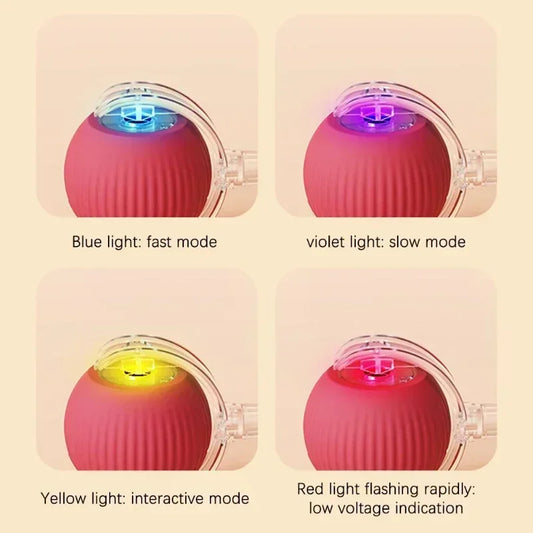 Interactive Dog Toys Rechargeable Pet Interactive Toys Electric Cats Ball