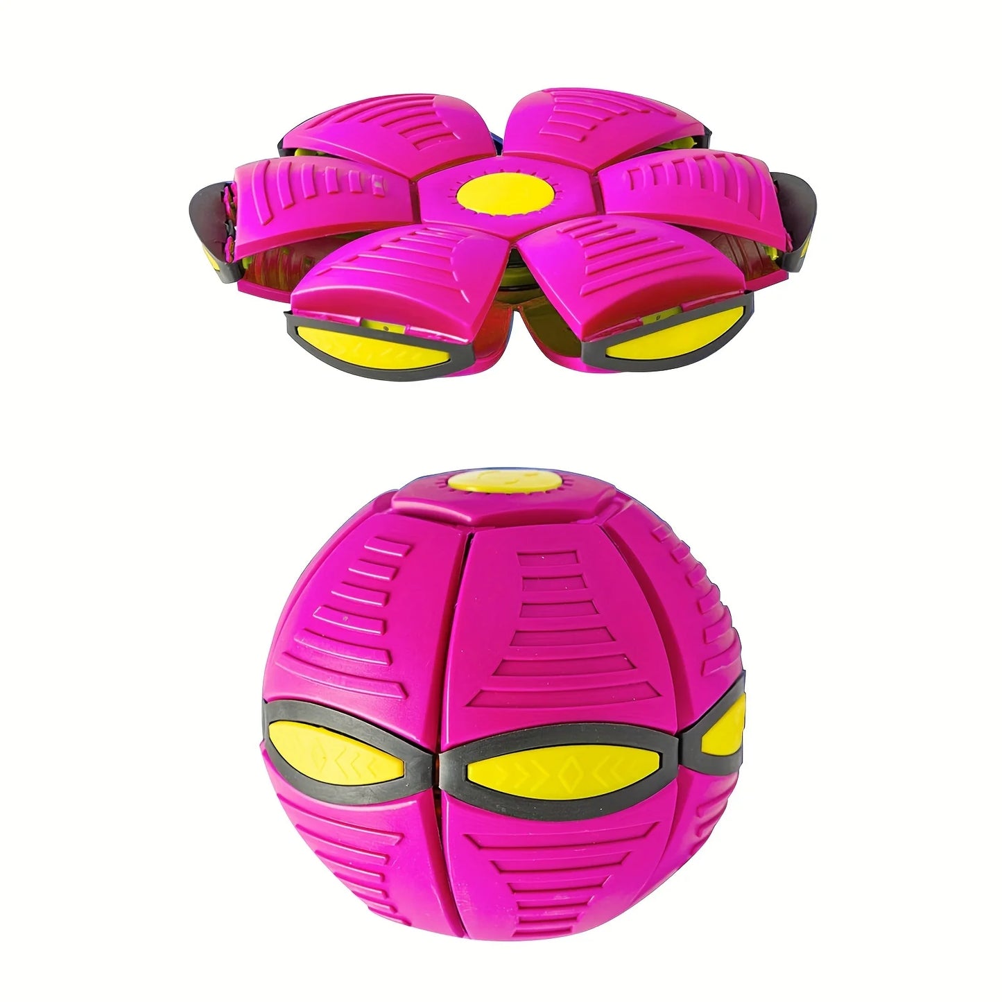 Flying Saucer Bouncing Ball Is A Durable, Elastic and Fun Dog Pet Toy