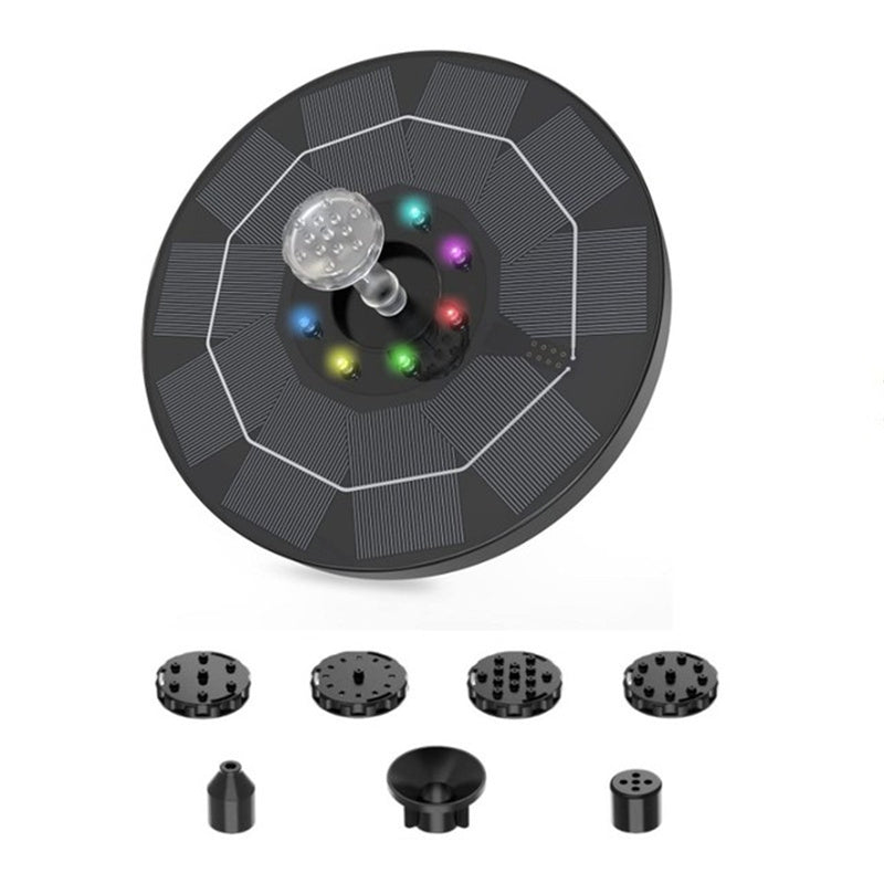 Solar Fountain Pump Energy-saving Plants Watering Kit