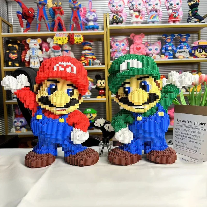 35cm Super Marios Bros Big Building Blocks
