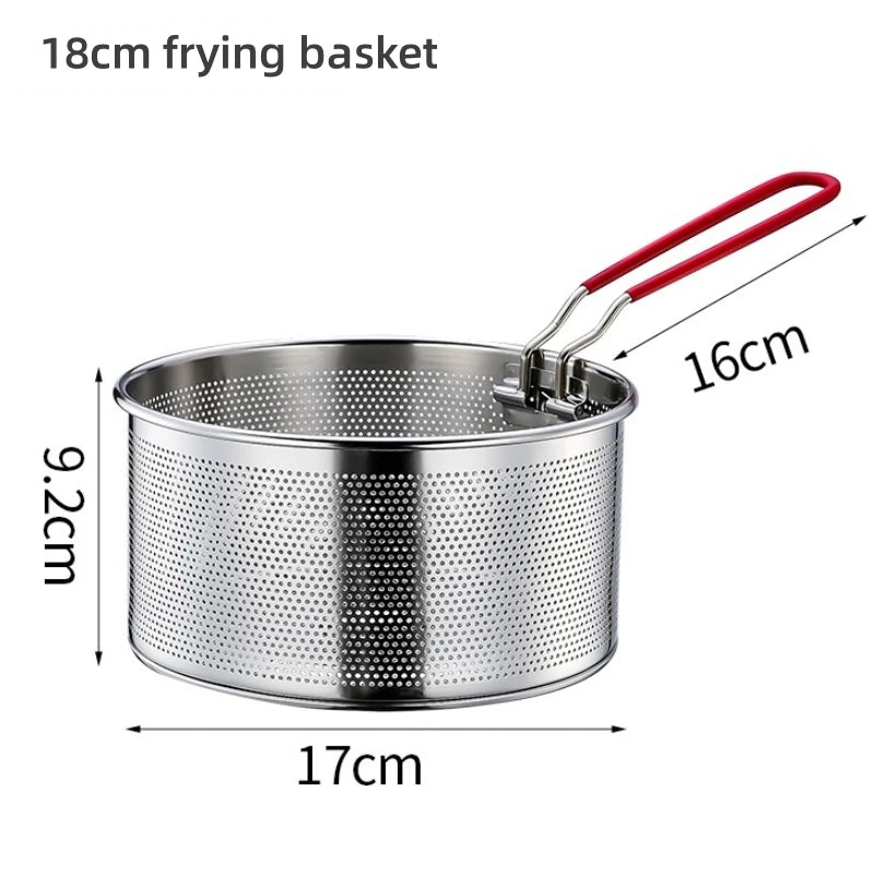Stainless Steel Fried Mesh Kitchen Fry Basket