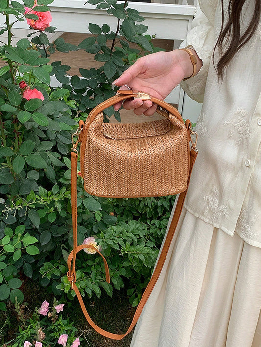 Summer New Grass Weaving Small Bag