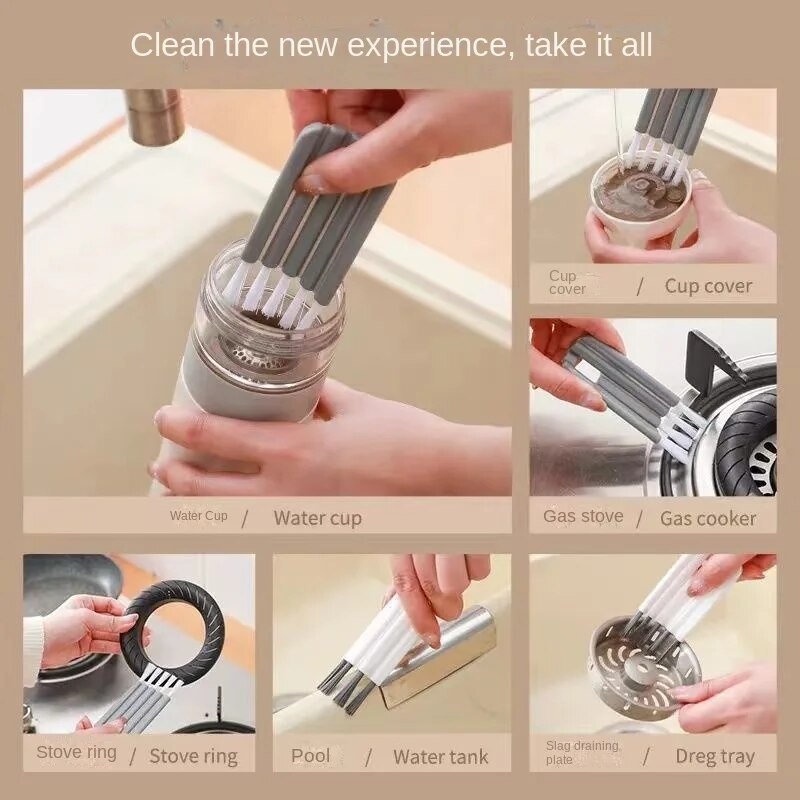 Multifunctional Flexible Gap Brush Cup Cover