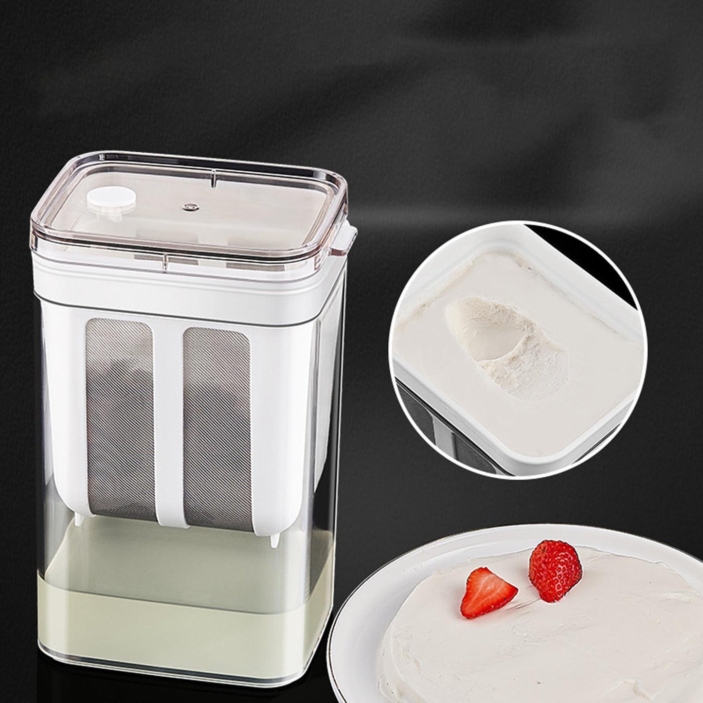 Yogurt Strainer Greek Yogurt Maker Soy Milk