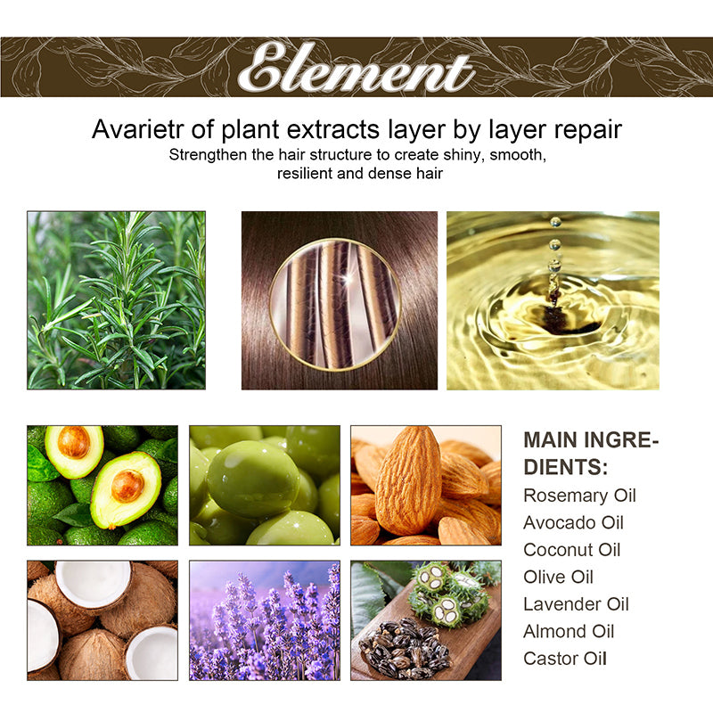 60ml Rosemary Dense Hair Essential Oil