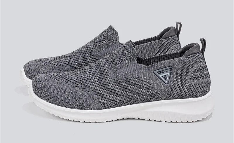 Men's Slip-On Sports Shoes Breathable Mesh Soft Bottom Lightweight Casual