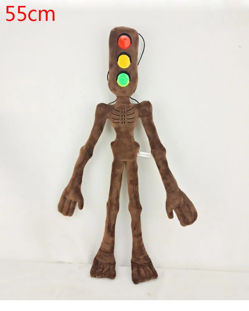 55CM Bendable Siren Head Plush Toys Office Decoration