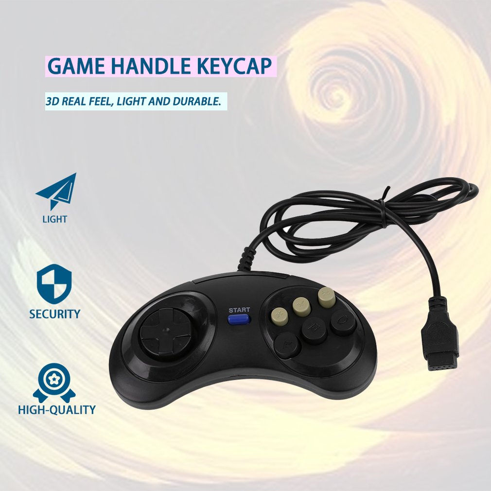 For Game Controller SEGA Genesis Megadrive for 16 Bit Handle