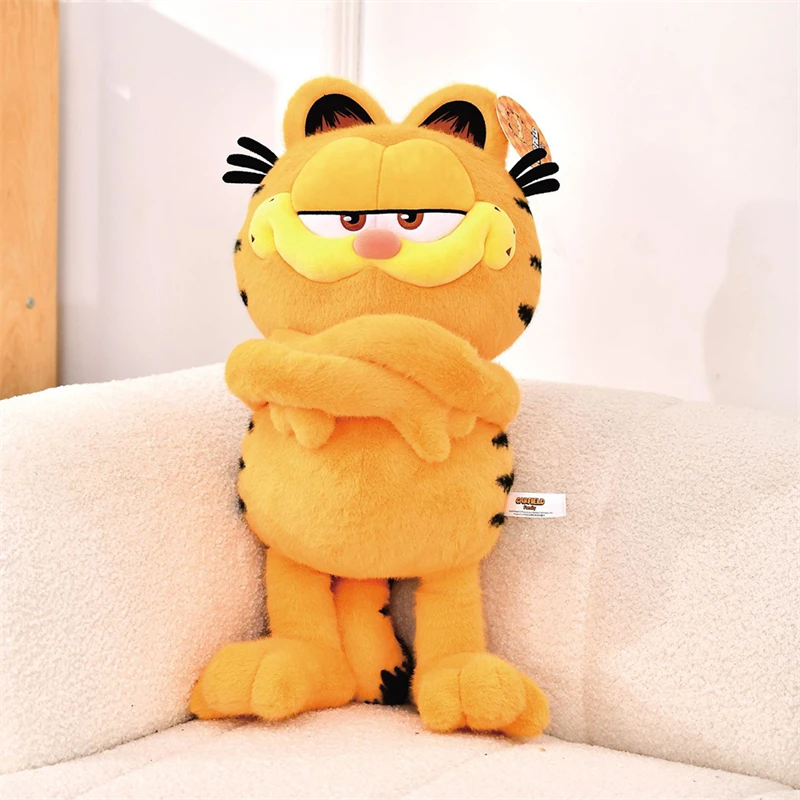 Kawaii Soft Plush Toys Cute Cartoon Garfield Cat Odie Stuffed Animals