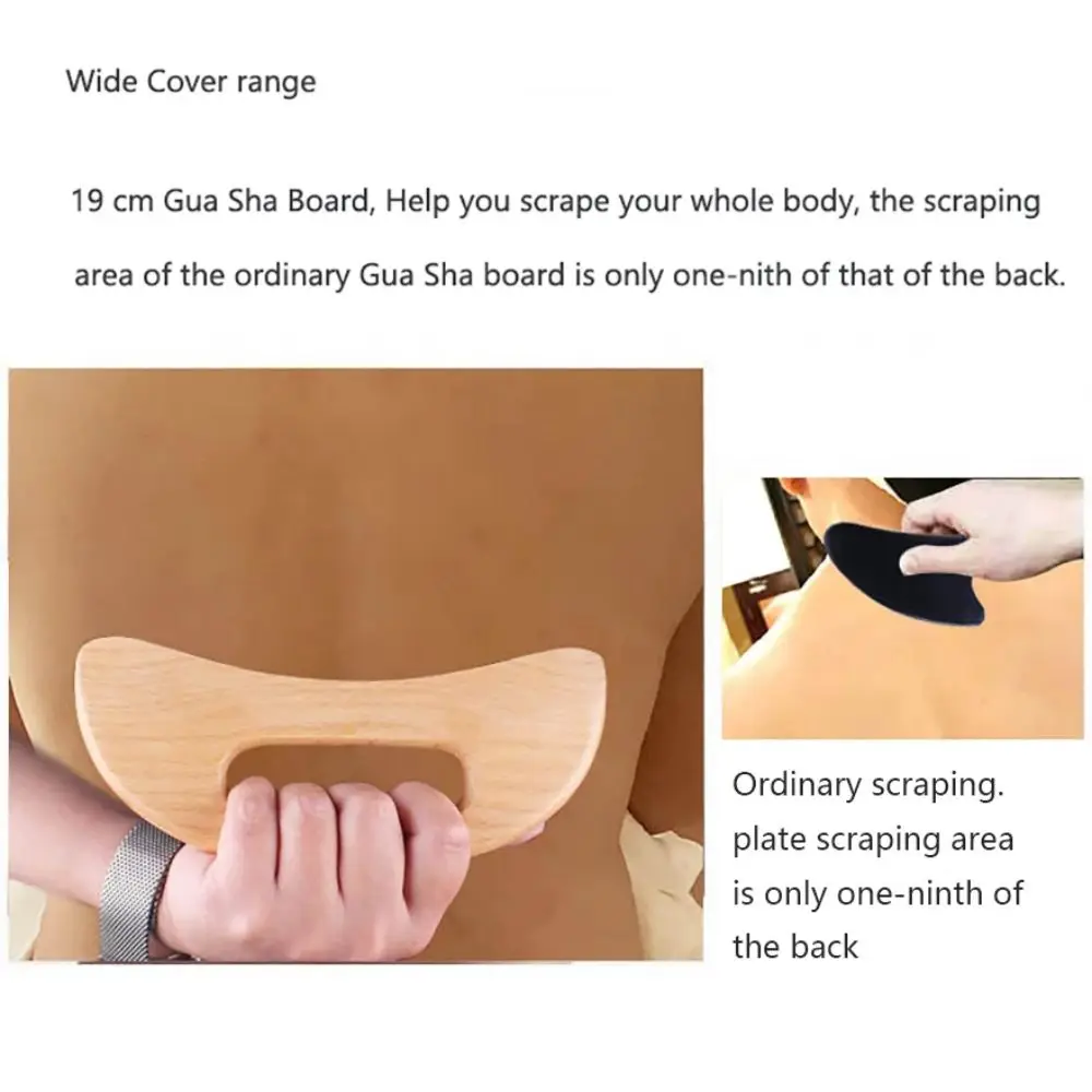 Wooden Gua Sha Tool Scraping Board Massage Tool