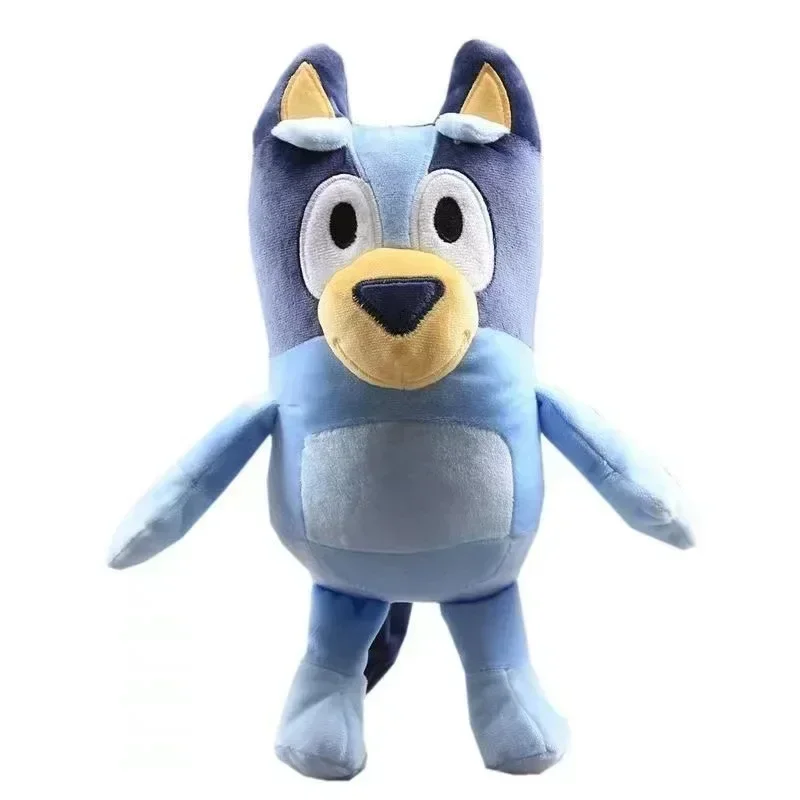 28cm Bluey & Bingo Family Plush Toys - Cartoon Dog Stuffed Animals