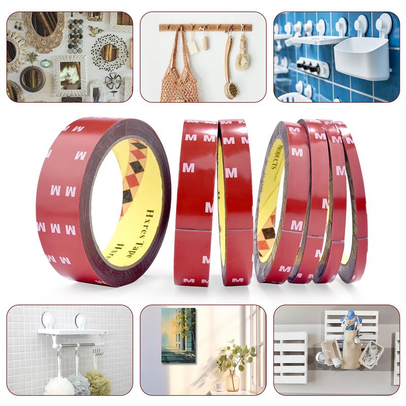 3/M Long Extra Strong Double Sided Tape Adhesive 6mm