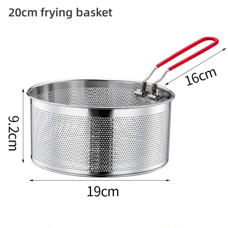 Stainless Steel Fried Mesh Kitchen Fry Basket