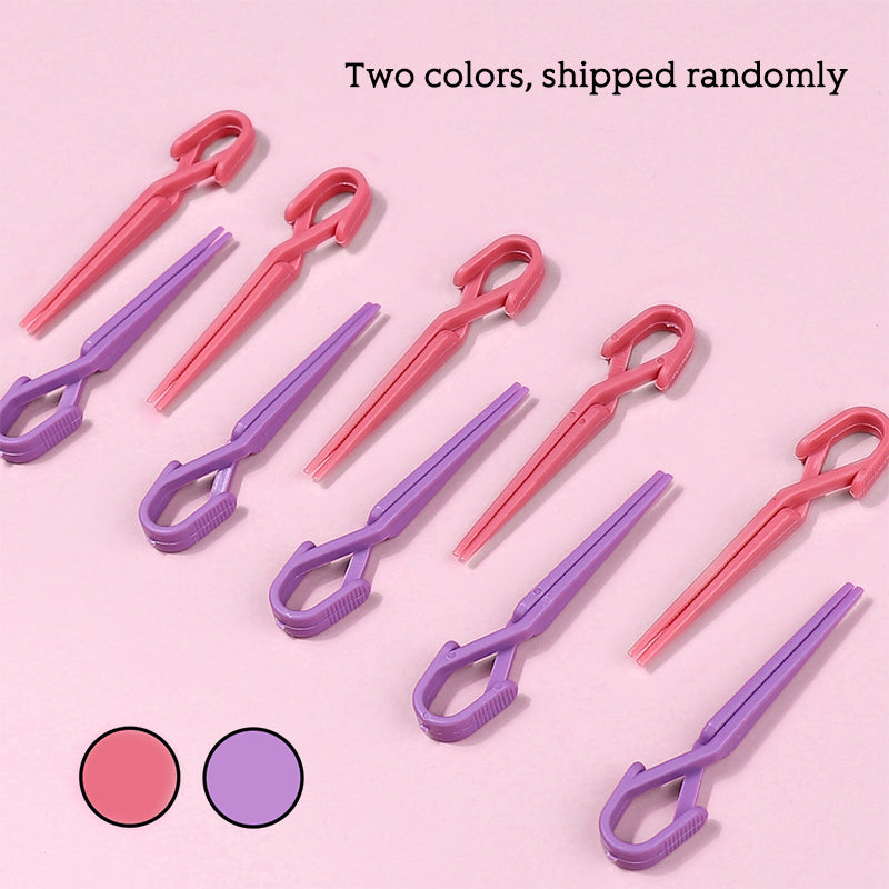 10Pcs Nail Clip Set Oil Polish Spill Proof Mixed Color