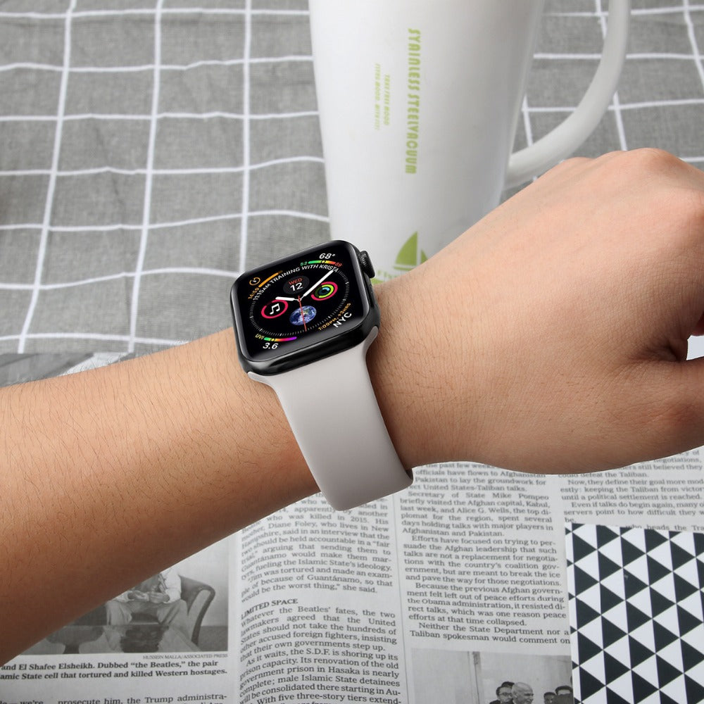 Silicone strap For Apple Watch band