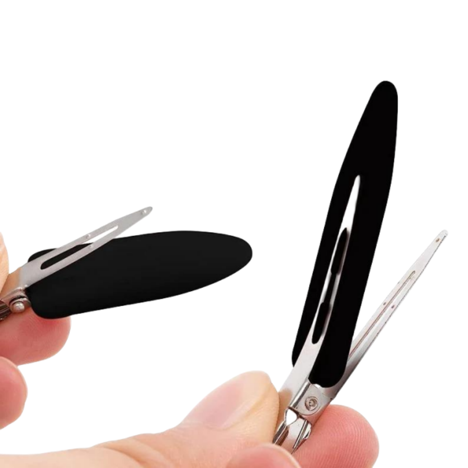 10pcs/set No Bend Seamless Hair Clips Side Bangs Barrette