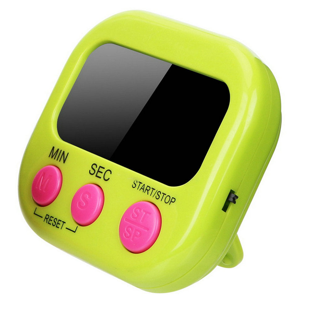 Magnetic LCD Digital Kitchen Countdown Timer Alarm with Stand
