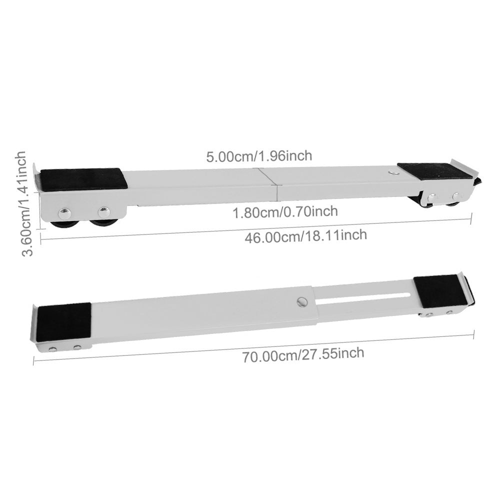 Dryer Holder Universal Mobile Roller Bracket 24 Wheel