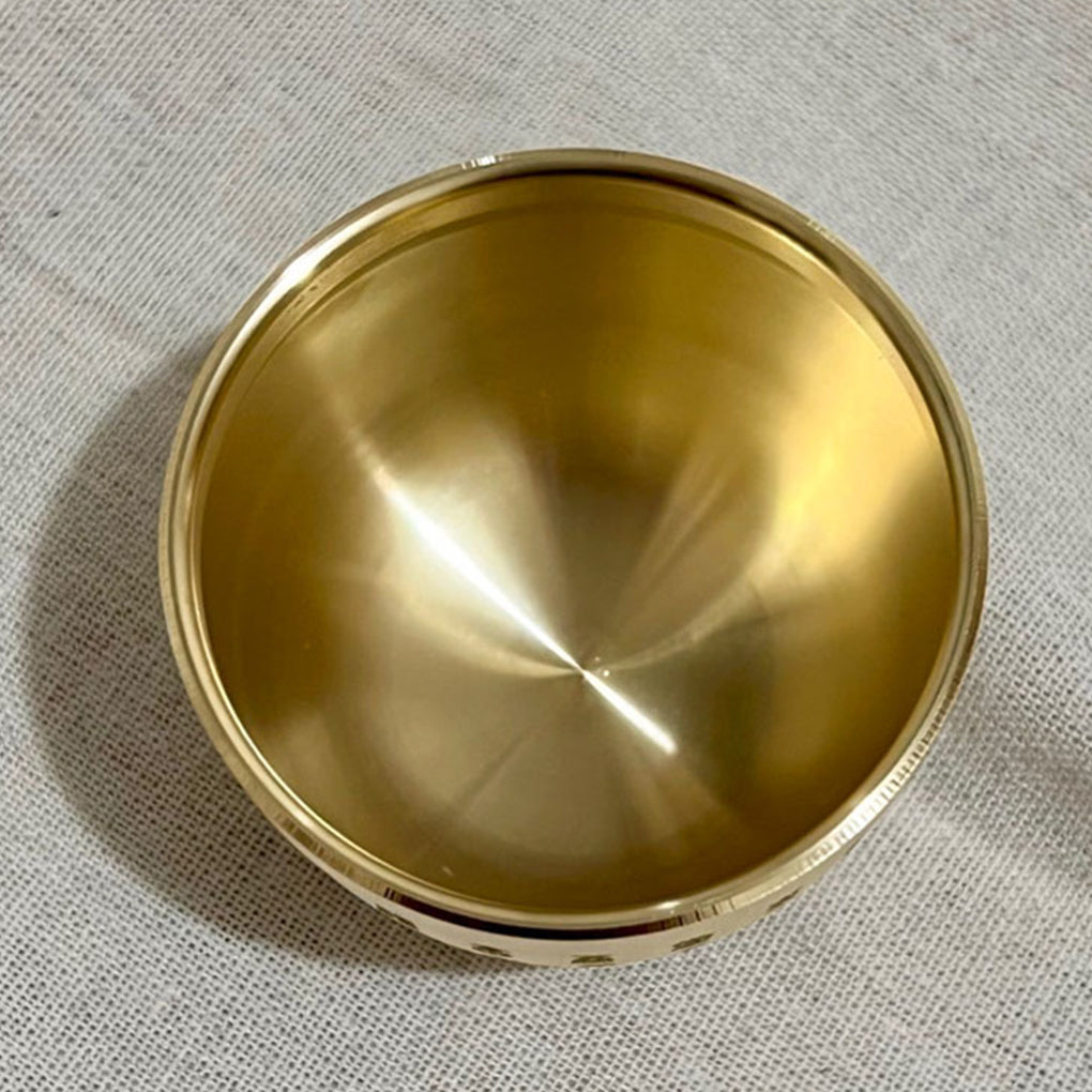 Gold Feng Shui Hundred Blessings Bowl