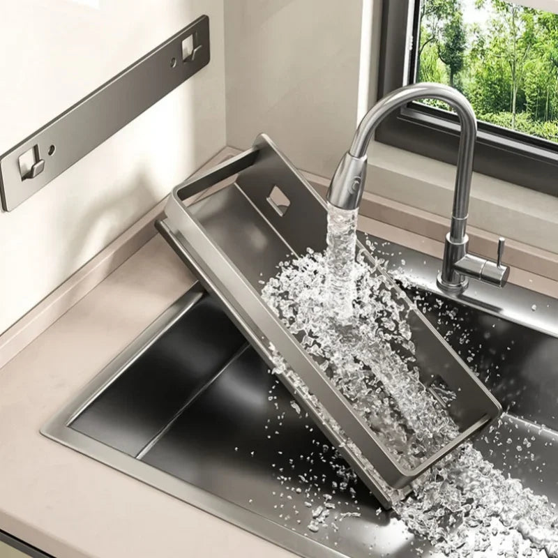 Wall-Mounted Spice Rack Multifunctional Item Shelf Kitchen Tools