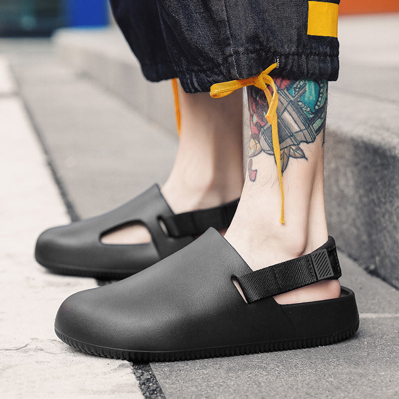 Men's Street Stytle Shoes Summer Outdoor Slippers