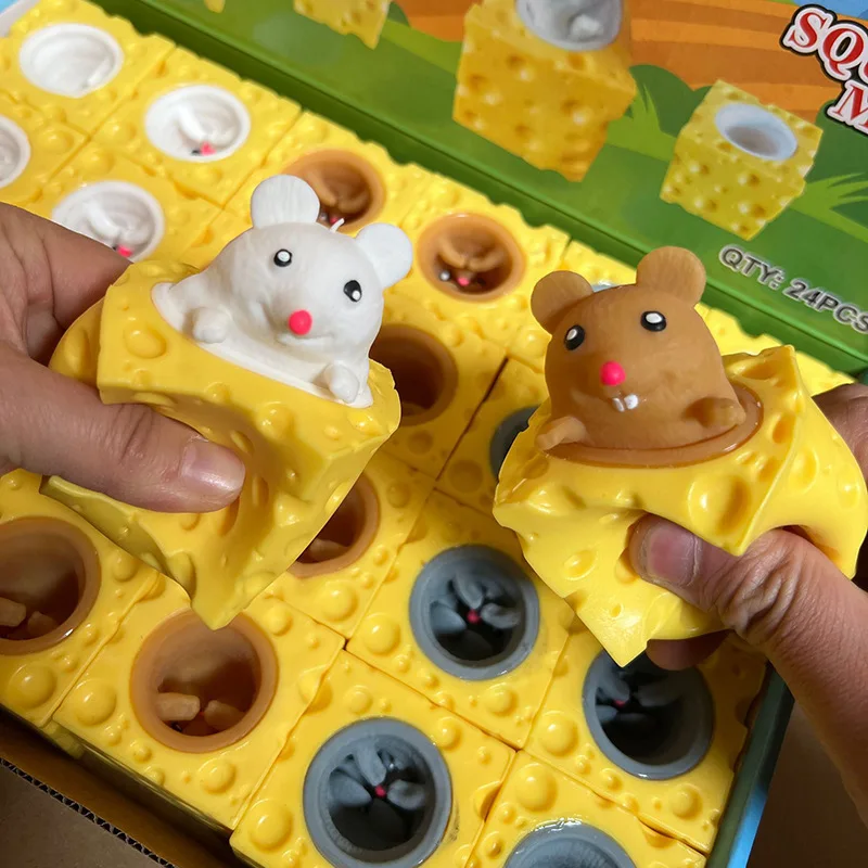 Multiple Types Pop Up FunnySqueeze Anti-stress Toy